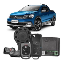 Alarme Carro Taramps Tw 20ch G4 Chave Canivete Vw Saveiro