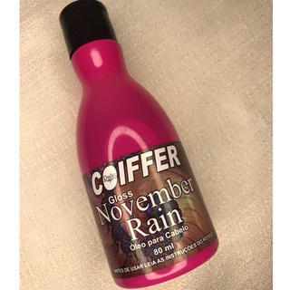 Reparador para Cabelos Gloss November Rain Coiffer 80ml
