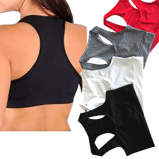 Kit 2 Ou Apenas 1 Top Nadador Suplex Liso Academia Fitness Roupas Femininas em Oferta na Shopee