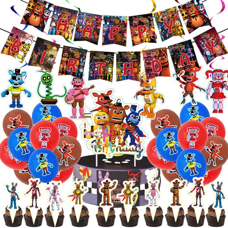 FNAF Photo Props Fnaf Party Printable Fnaf Birthday New Zealand ...