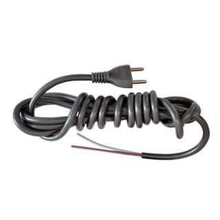 Cabo Fio Secador Cabelo 2x1,0x3mt 10A Taiff Cinza em Oferta na Shopee