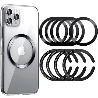 Anel Magnético Adesivo Magsafe Para iPhone Samsung simples Preto e Branco