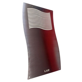 Visor em Inox para Leitura de Energia 60 x 35 CM EVALD em Oferta na Shopee