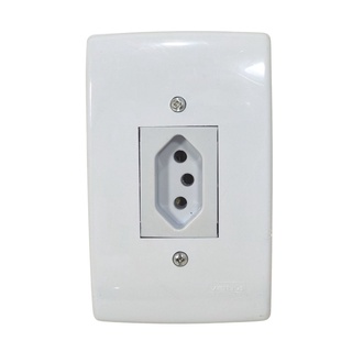 Tomada 20A com Placa 2x4 Veltra