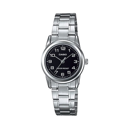 Relógio Casio Feminino Prata Ltp-V001D-1Budf
