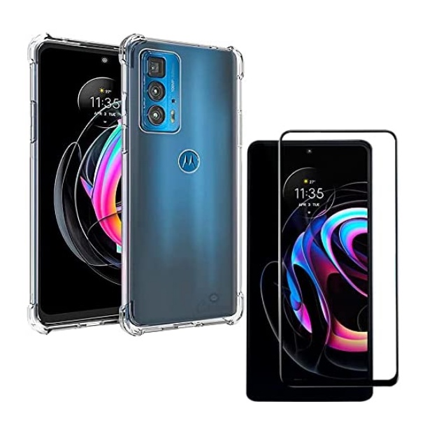 Kit Motorola Capa Anti Impacto Película Frontal 3D Moto G60S G6 Play G9 Plus G100 Edge S G60 G10 G10 Power G20 G30 G9 Play E7 Plus G9 Power G8 Power G8 Power Lite G8 Plus G8 Play One Macro G8 G5G G5G Plus
