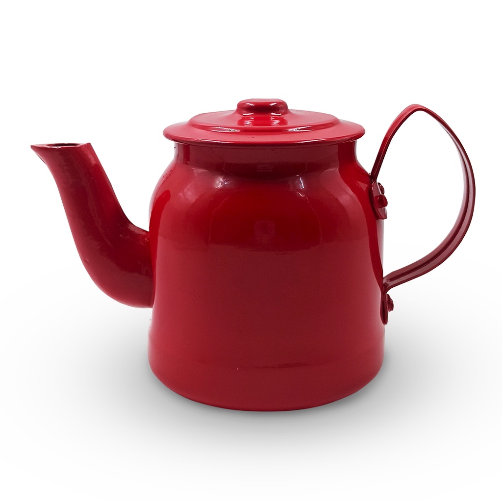 Mini Bule Chaleira Alumínio Colorido Pintado