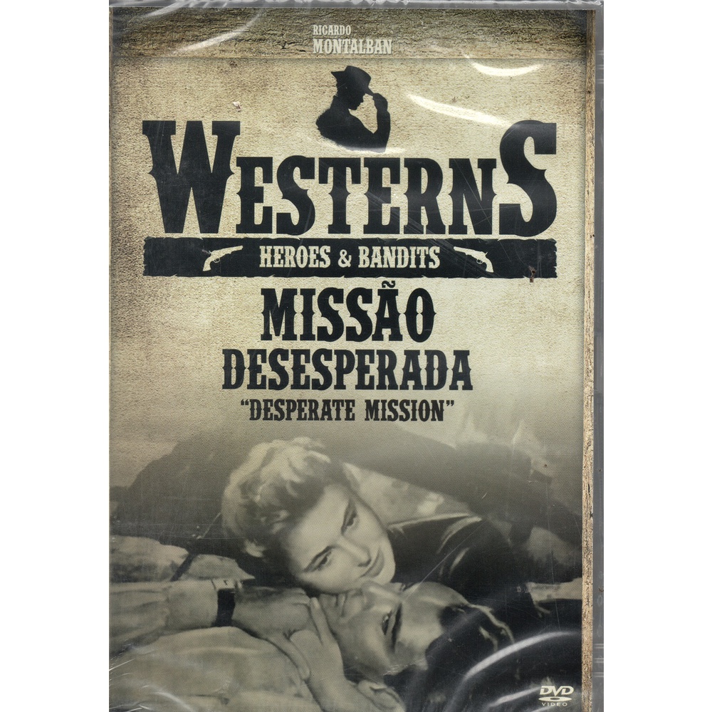 Dvd Filme Westerns Missão Desesperada