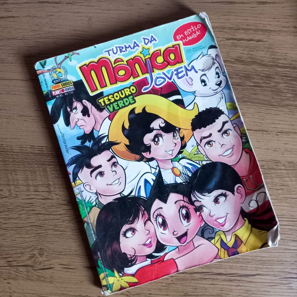 Mangá/ Gibi - Turma da Mônica Jovem, de Maurício de Sousa (edições 13 e 49) - Item de colecionador