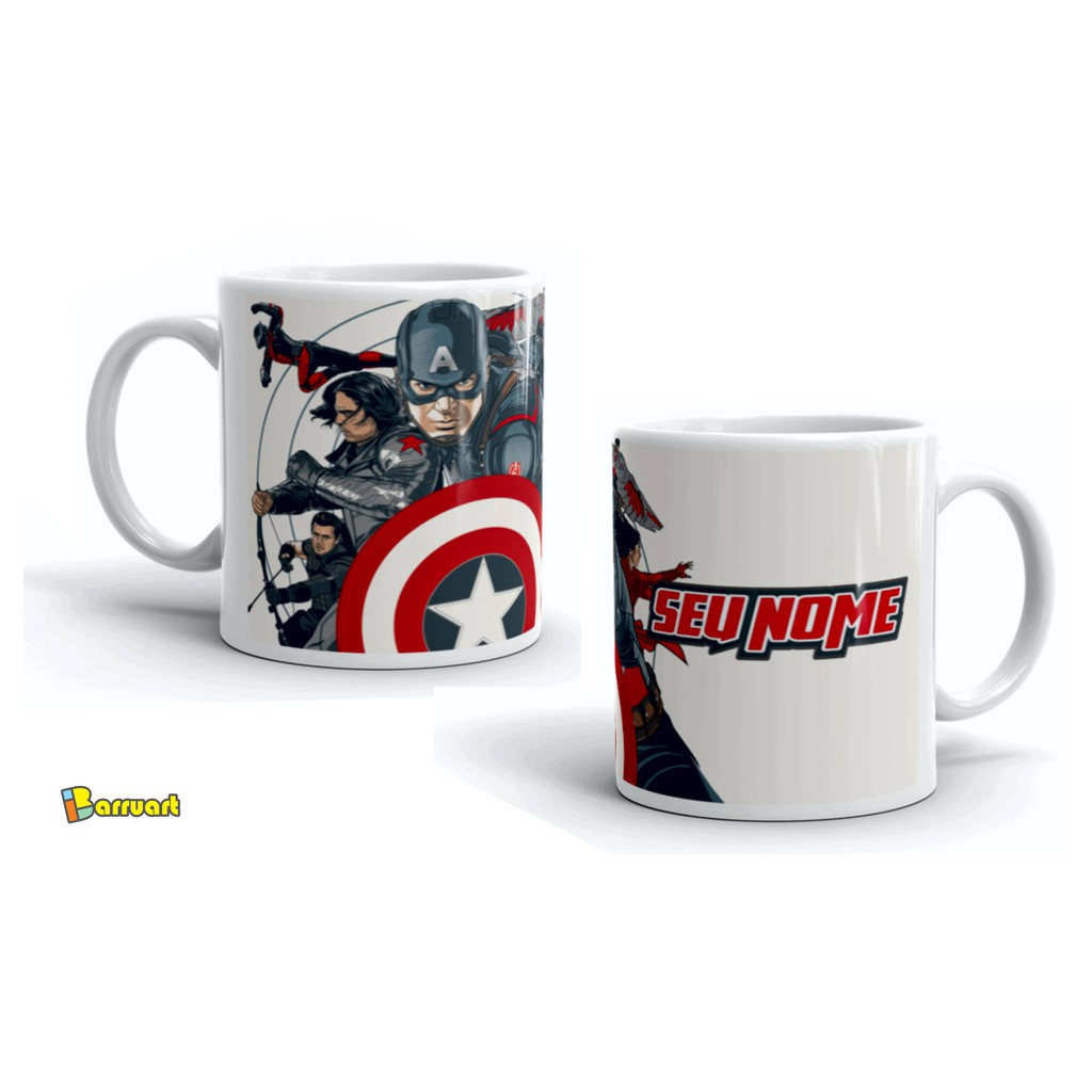 Caneca Heróis Coringa Personalizada com Nome