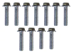 Kit parafusos tampa motor lateral esquerda+direita CG125 Titan/Cargo KS 2000 a 2004 CG125 Fan 2005 a 2008 Honda
