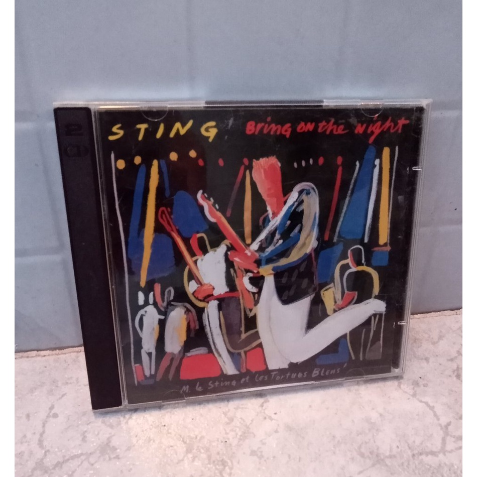 2 CDs Sting - Bring On The Night Duplo Raro + Brand New Day Importado EUA