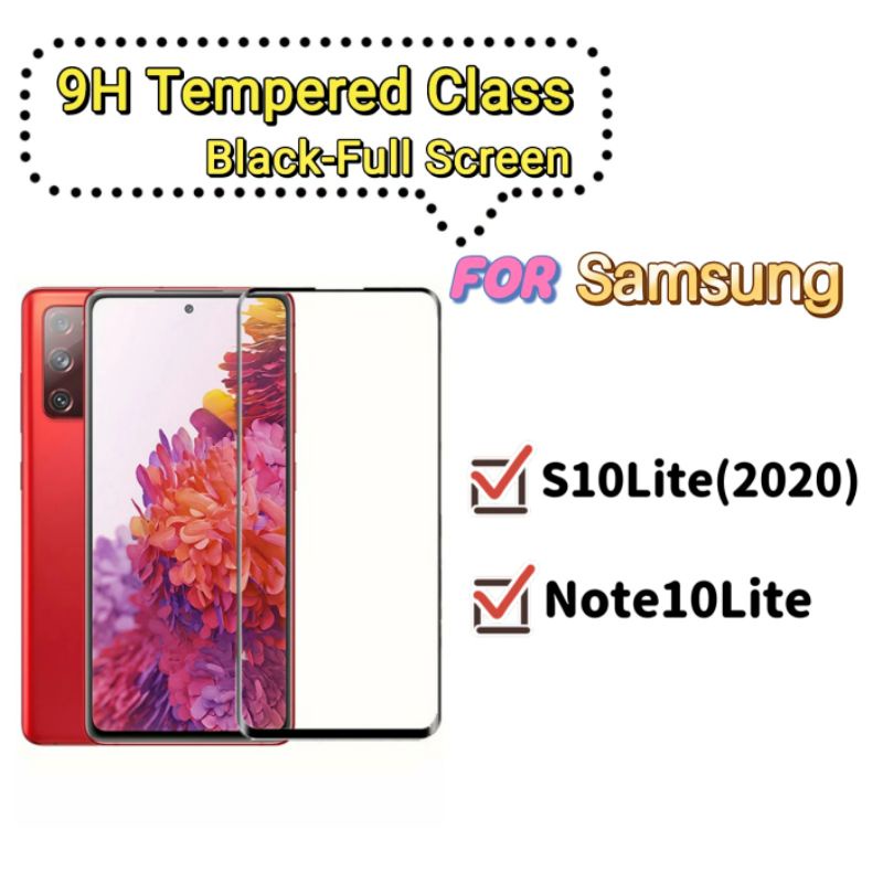 Película Vidro Temperado 3D/9D Samsung Galaxy S10 Lite 2020 Note 10 Lite2020 S10Lite Note10Lite