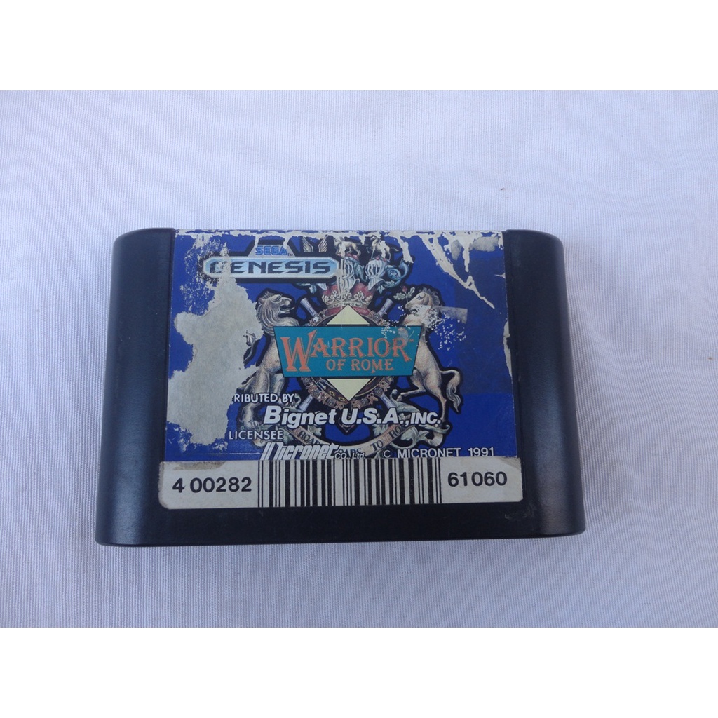 Warrior Of Rome - Cartucho Original Americano P/ Mega Drive