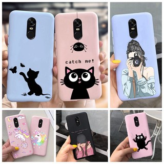 Pattern Casing Xiaomi Redmi Note 3 4 4X Case Soft Cartoon Cat Unicorn Slim Matte Cover Xiomi Redmi Note3 Pro Note4X Phone Bag