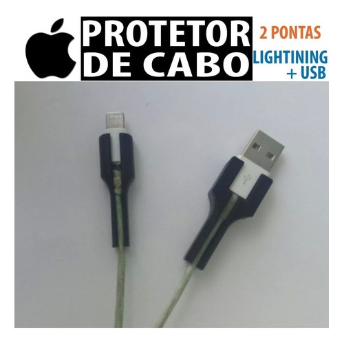 Protetor De Cabo Lightning - Apple - iPhone iPad iPod