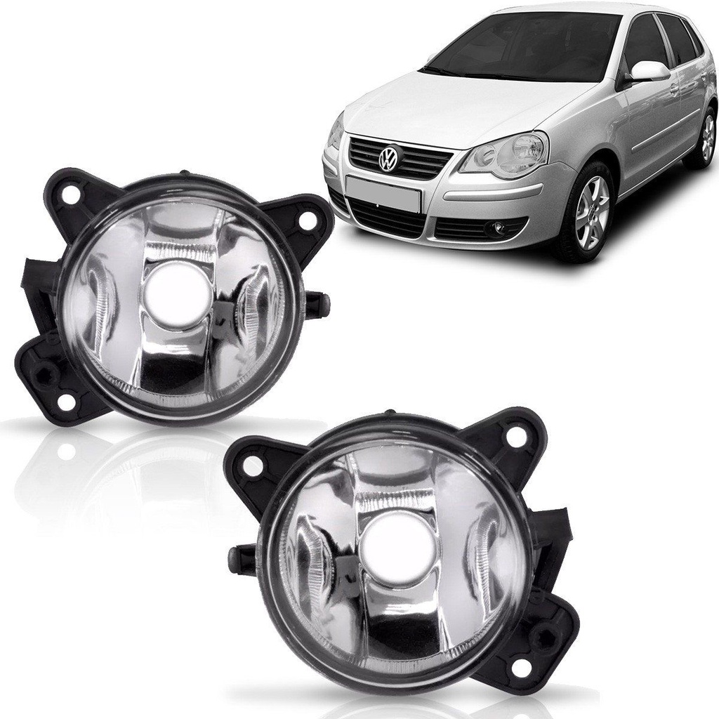 Par Farol Milha Polo Fox Gol G5 2007 2008 2009 2010 2011 2012 2013