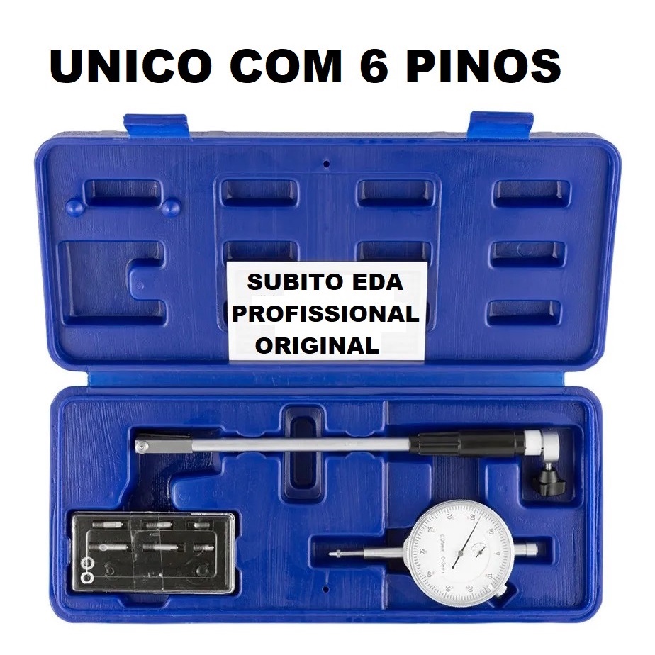 Comparador De Diâmetro Interno Súbito 18-35mm Eda Profissional