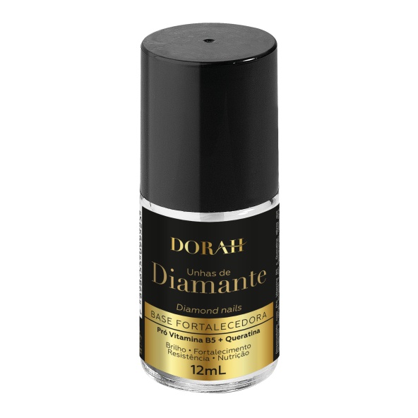 Base Fortalecedora Unhas de Diamante 12ml - Dorah Beauty & Welness