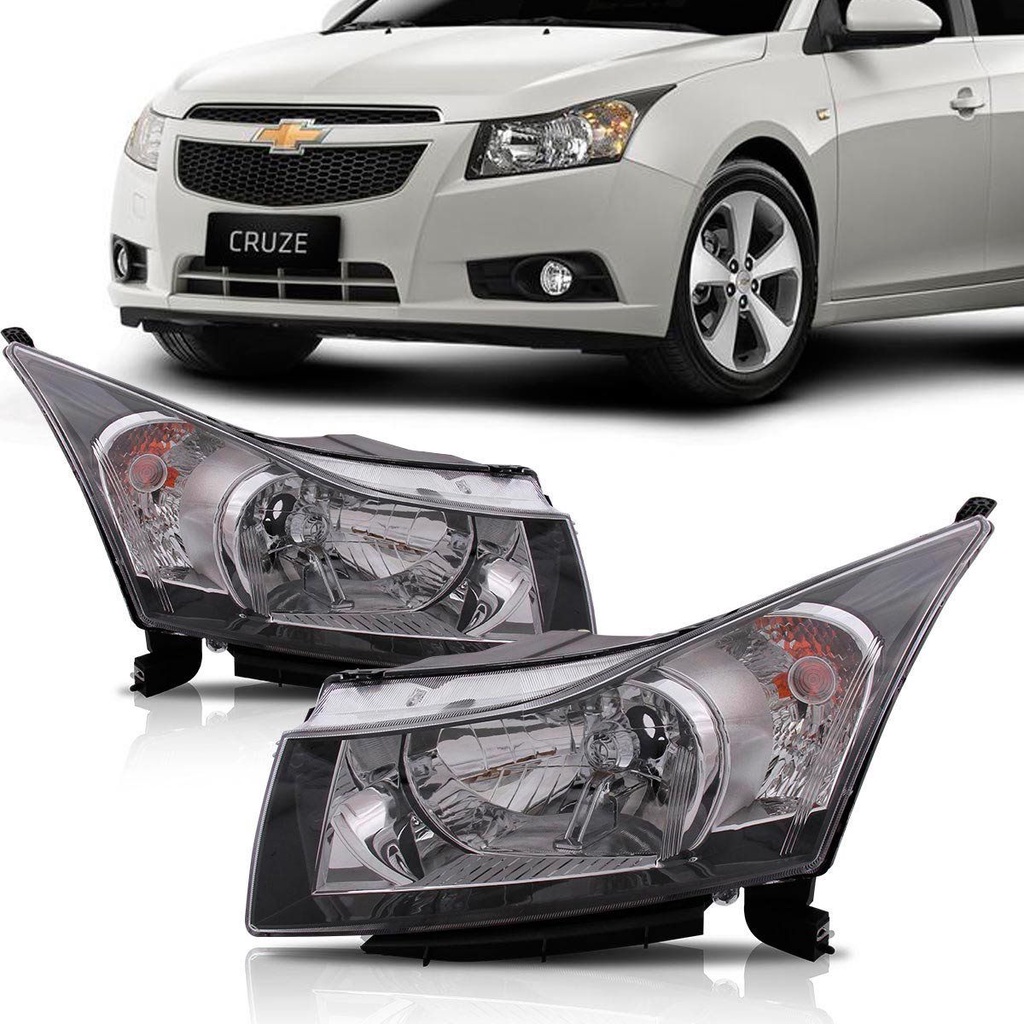 Par Farol Cruze 2011 2012 2013 2014 Máscara Negra Serve 2015 2016 em Oferta na Shopee