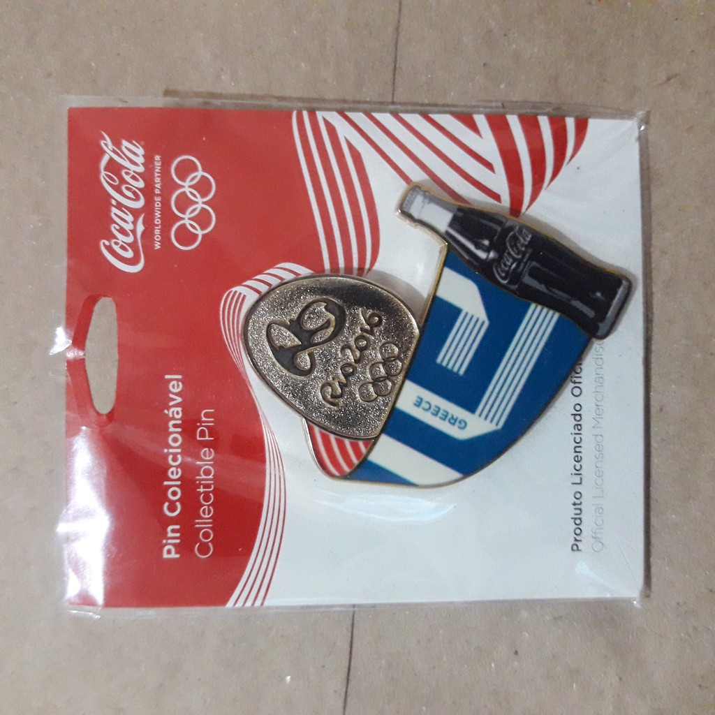 Pin Coca-Cola Olimpíadas Rio 2016 (#21)