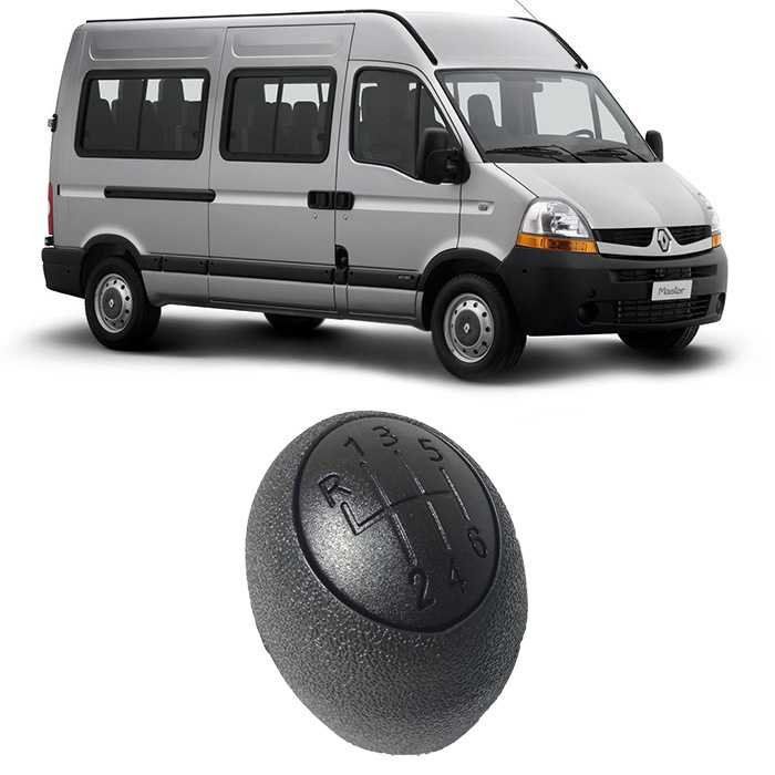 Bola Manopla Alavanca Câmbio Renault Master 6 Marchas 2.5