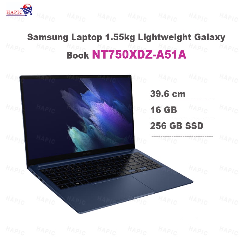 Livro Para Laptop Samsung 1,55kg Leve Galaxy NT750XDZ-A51A