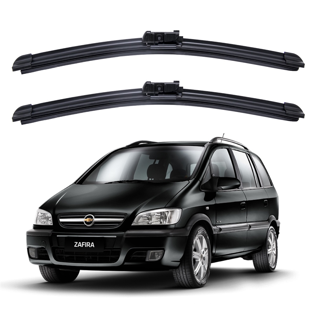 Par Palheta Limpador Para-brisa Dianteiro GM Chevrolet Zafira 2000 A 2012 Kit em Oferta na Shopee