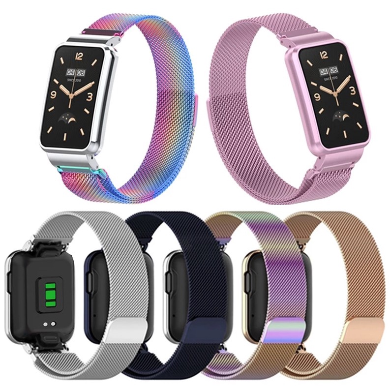 Pulseira Metálica Para Relógio Xiaomi mi band 7 pro De Aço Inoxidável 7pro miband Correa