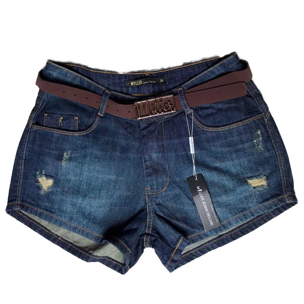 short jeans feminino miller