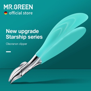 MR.GREEN Conjunto De Ferramentas De Manicure/Cortador De Unha Profissional Anti-Espol/Olecrano/Cortadores Para