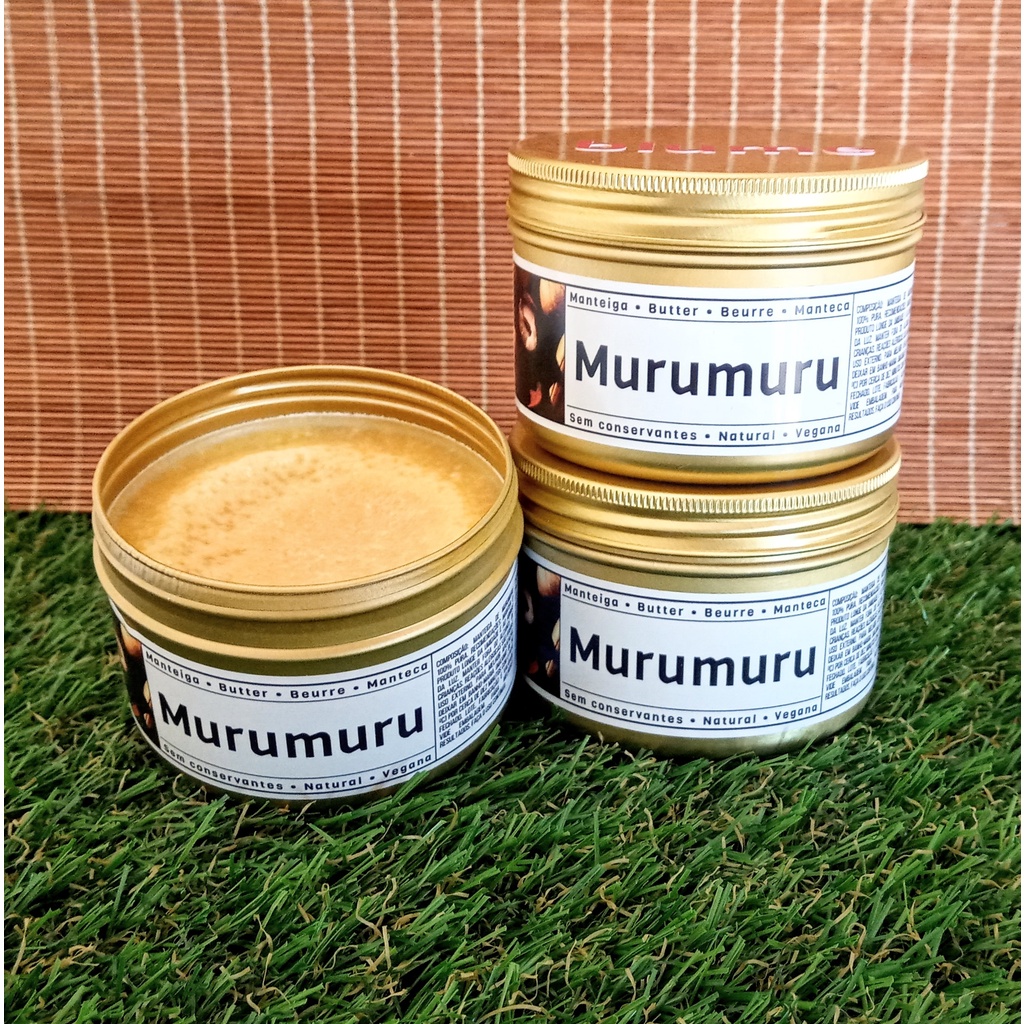 Manteiga Vegetal de Murumuru 100% Pura - Capilar e Corporal - 120g