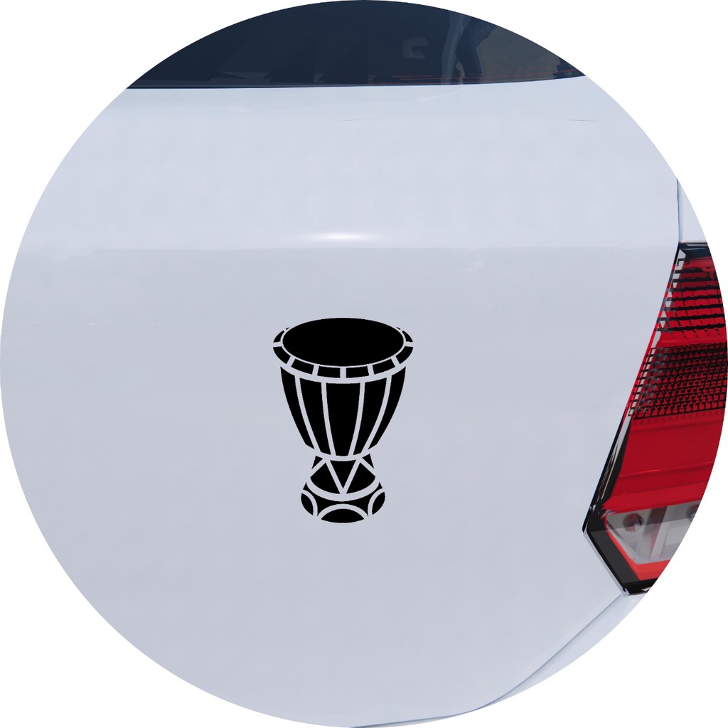 Adesivo de Carro Tambor Atabaque Percussão