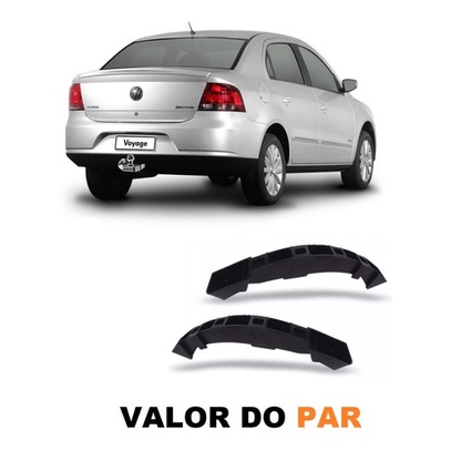 Par Suporte Parachoque Voyage G5 08 09 10 11 12 Traseiro