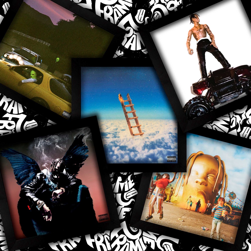 Quadro Decorativo Travis Scott - Astroworld, Highest In the Room ...