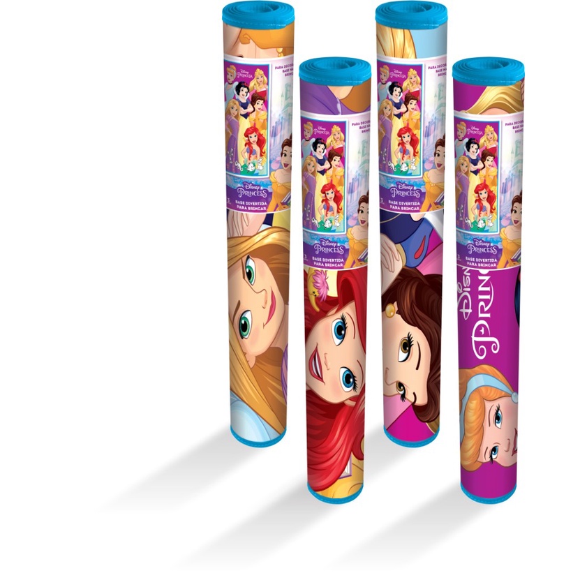 Detalhes do Tapete De Atividades Infantil Princesas Disney 381 - Lider