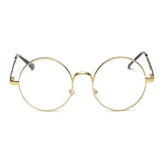 Armação Redonda Óculos Do Harry Potter Cor Dourado