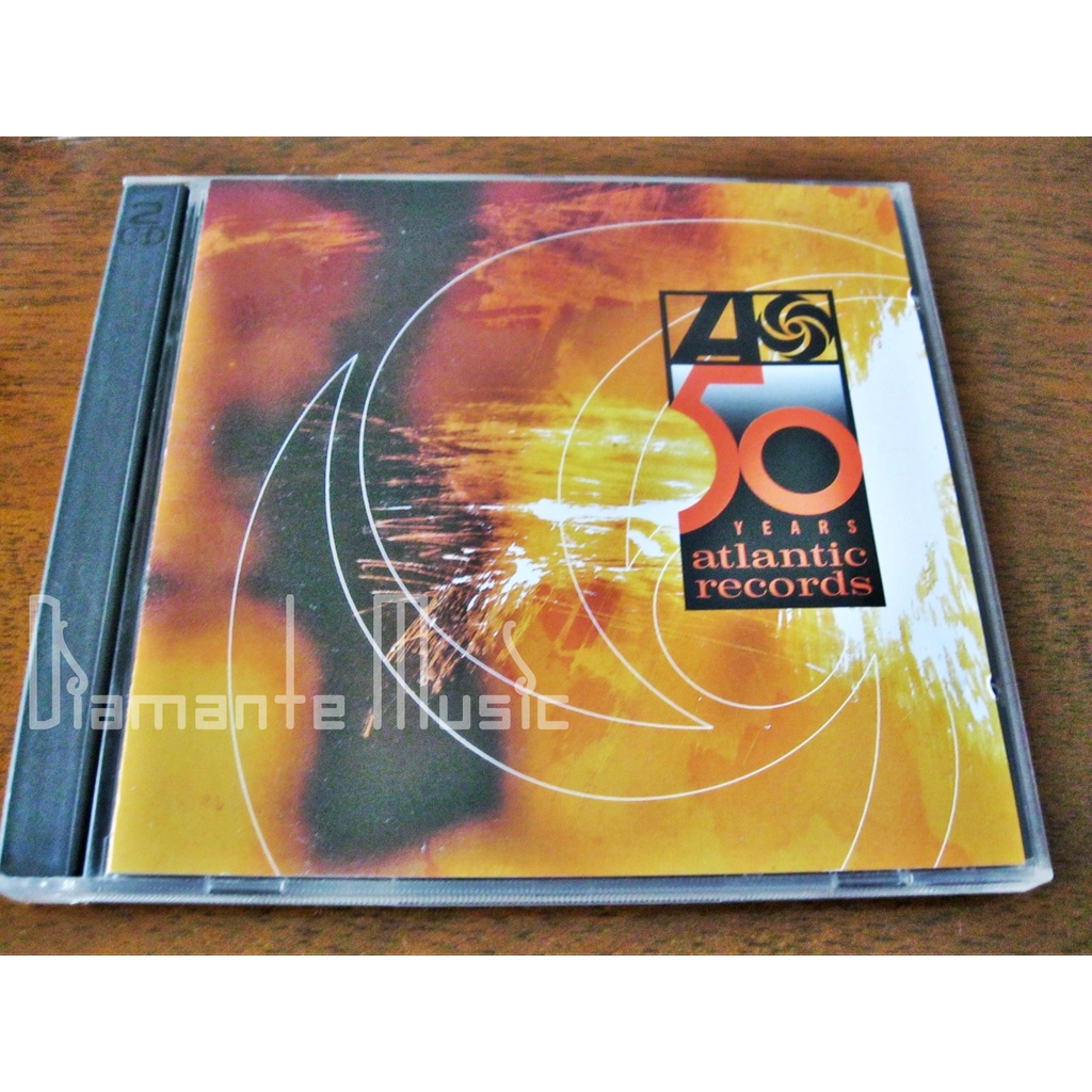 50 Years Atlantic Records: The Gold Collection - 2 CD Zeppelin Cream Stones Yes Aretha Phil Collins Crosby EX Ref. 2088