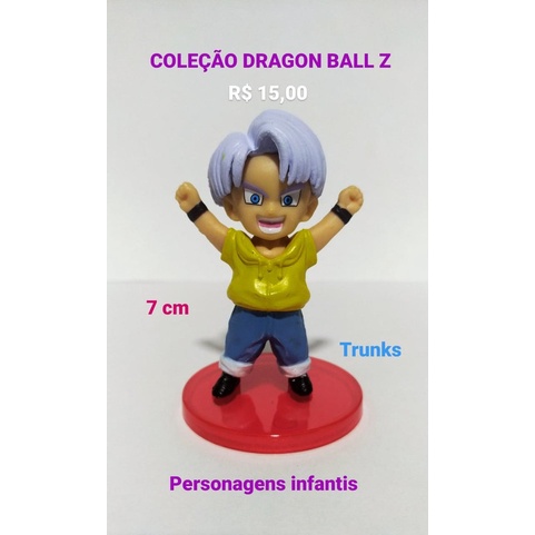 Trunks  - Boneco Colecionável - Miniatura Dragon Ball Z - Action Figure em PVC a Pronta Entrega