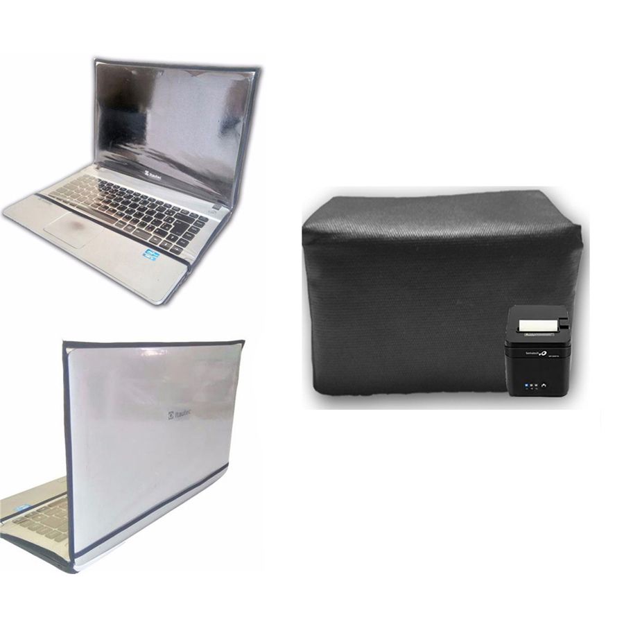 Capa Proteção Impressora Bematech MP2800 e Notebook 14 Impermeável uv