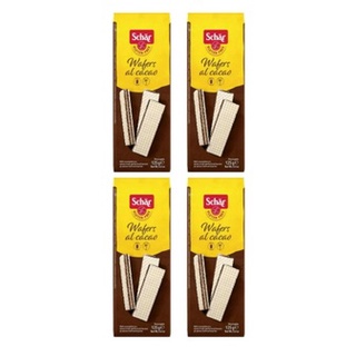 Kit 4 Wafer Al Cacao Sem Glúten 125g Schar
