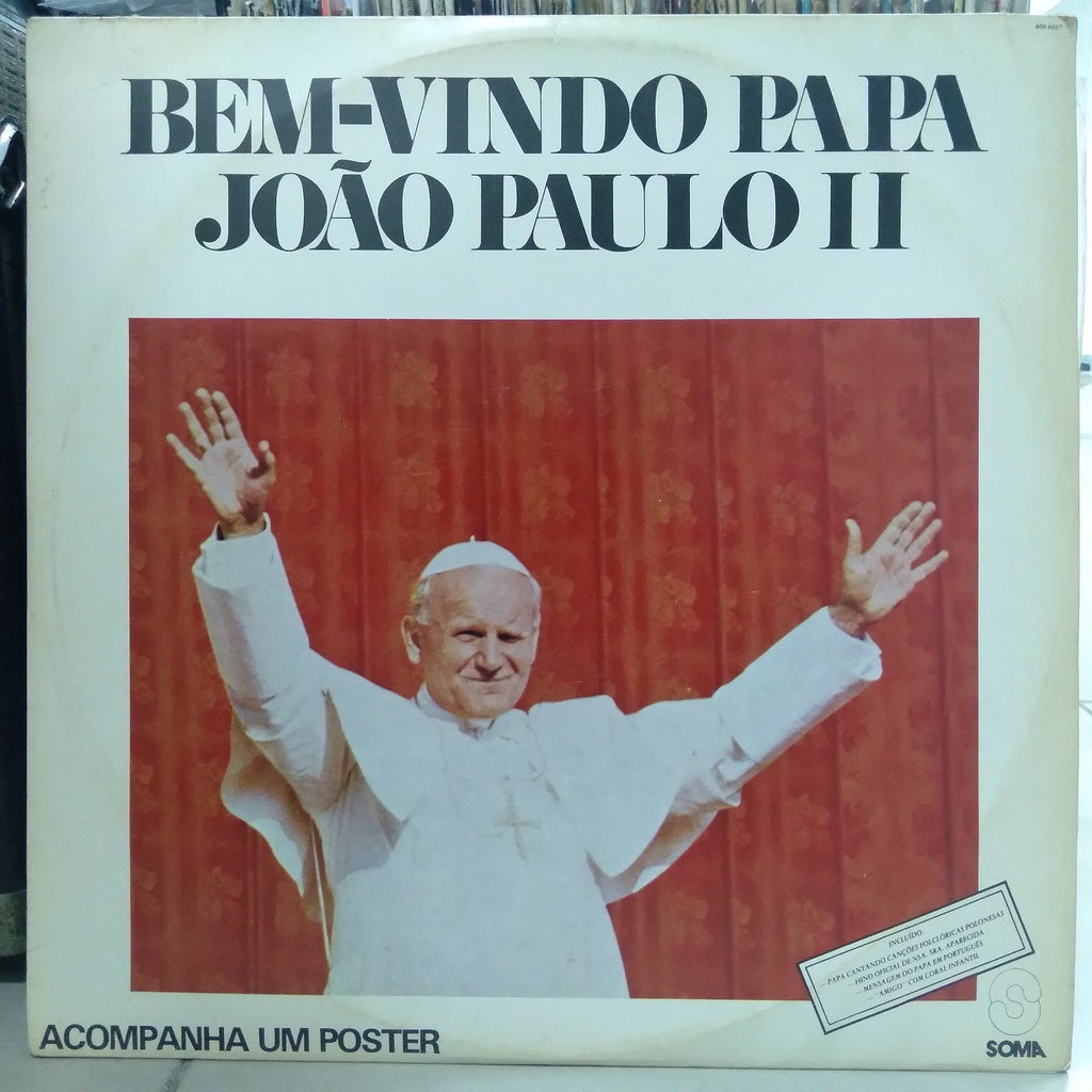 BEM VINDO PAPA JOÃO PAULO II LP VINIL