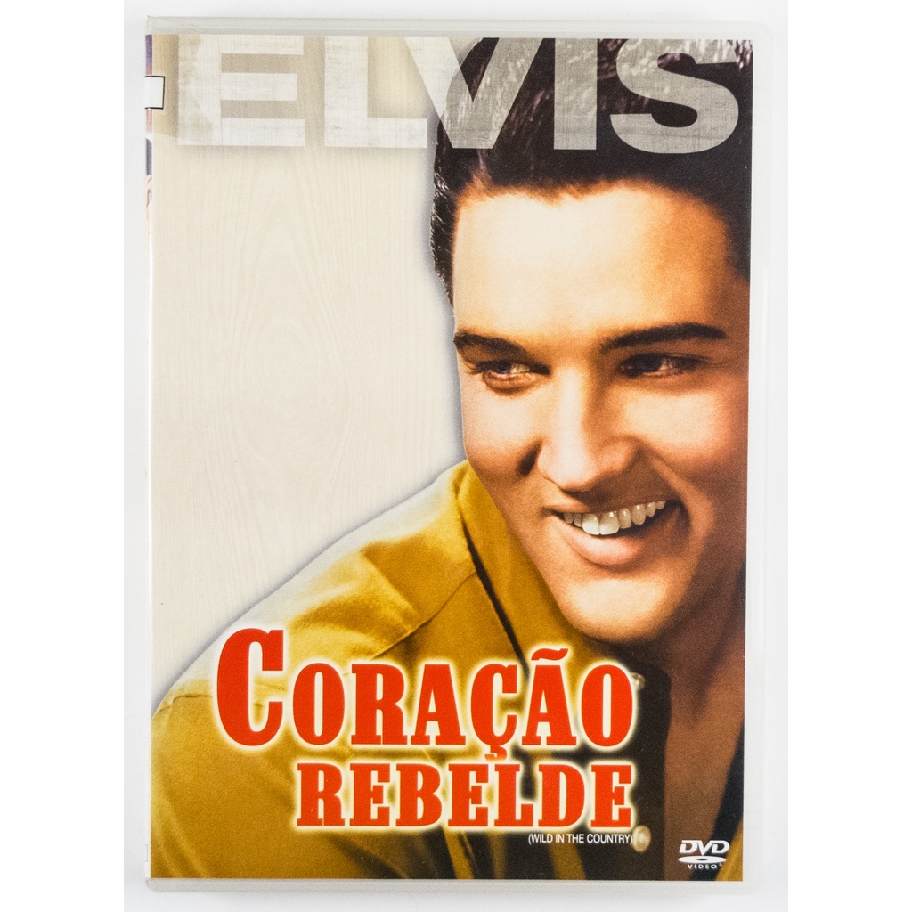 DVD Coração Rebelde com Elvis Presley