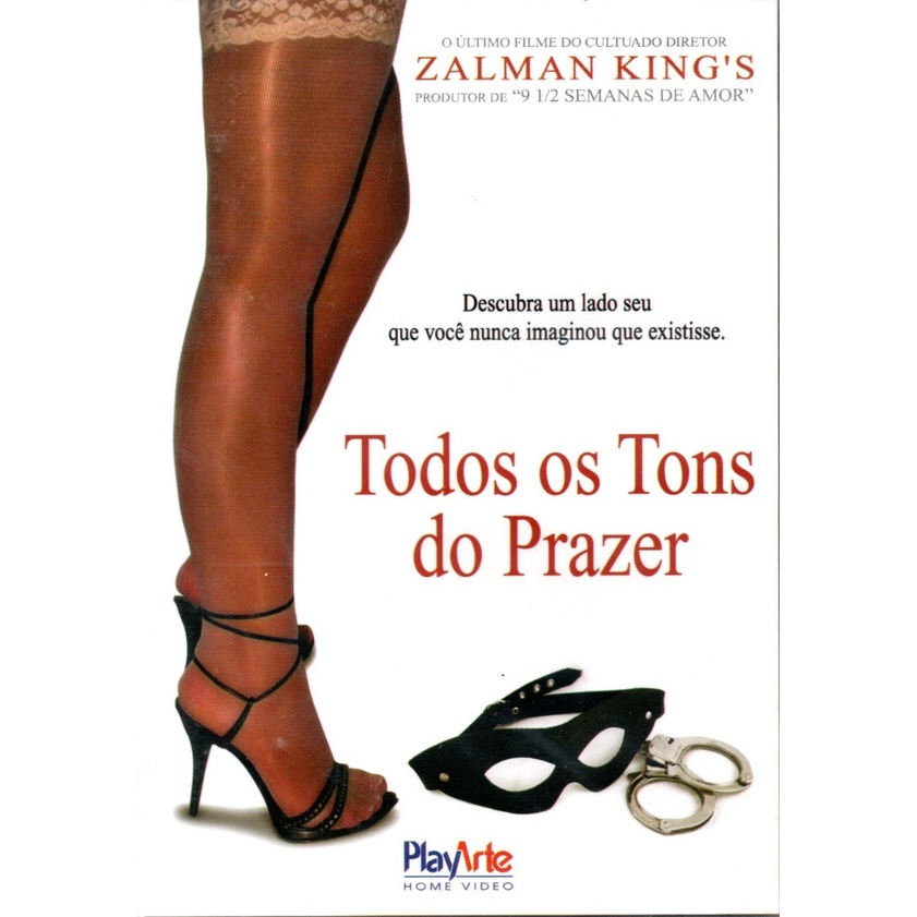 Dvd Todos Os Tons Do Prazer