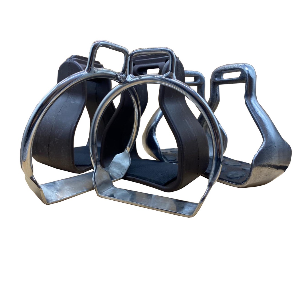 Kit Estribos de Alumínio, Inox e Pvc Relampago — R$ 170,00 em Shopee