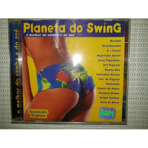 Cd Planeta Swing - O Melhor Do Samba E Do Axé ( 6397 )