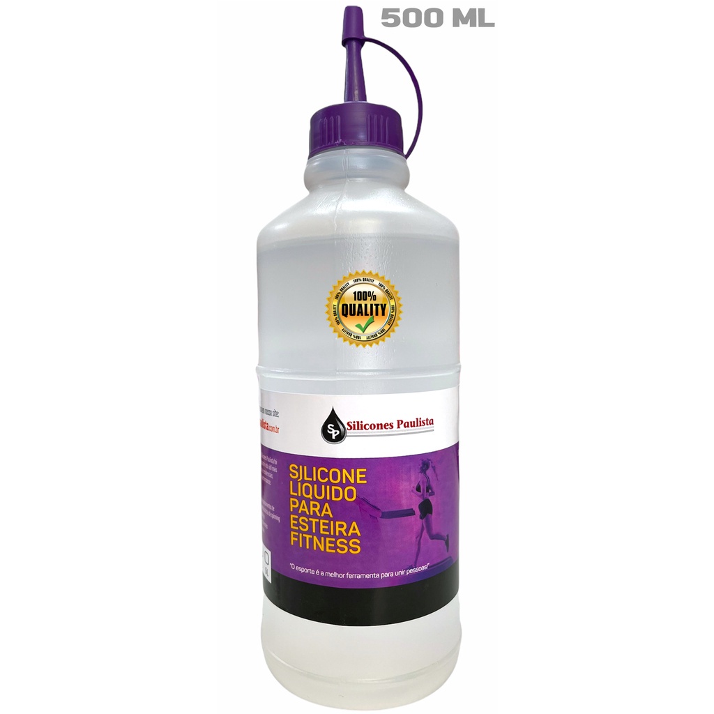 Lubrificante Silicone Para Esteira 500ML Com Bico Aplicador em Oferta na Shopee