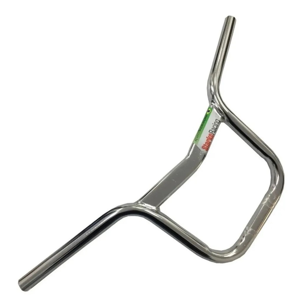 Guidão Cromado Motoboy Peixero Barra V Titan Fan 125 150 160 Ybr 125 em Oferta na Shopee