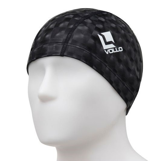 Touca de Natação Pu Vollo 3D Swim Cap