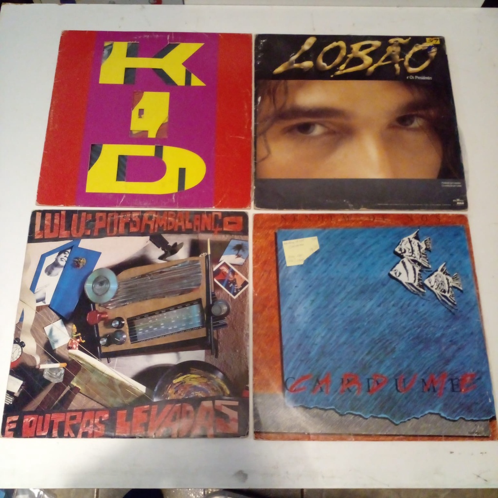 LP Disco de Vinil ROCK BRASIL POP/MPB BARATO! Legião U, Lulu Santos, Kid Abelha, RPM, Raul Seixas, Rita Lee, Titãs, Etc.